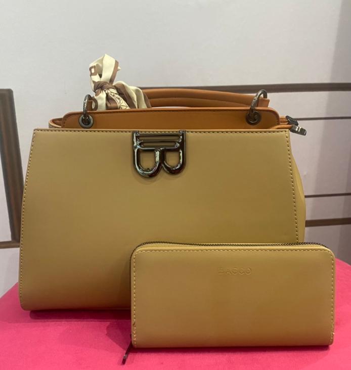 imperial yellow hand bag