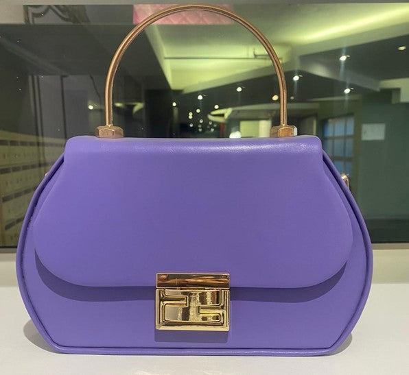 Purple Clutch Bag